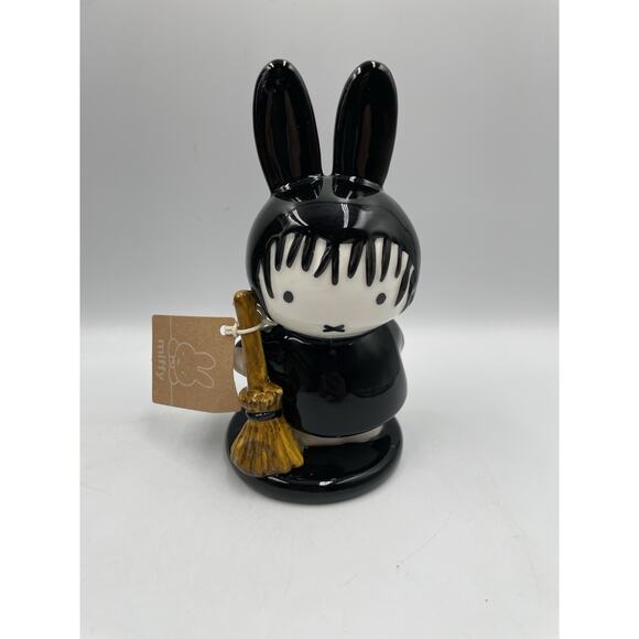 Blue Sky ClayWorks Halloween Miffy the “Black Witch” Ceramic Decor NEW - Picture 1 of 9